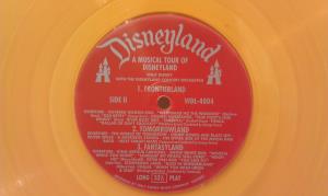 A Musical History of Disneyland - Walt Disney Takes you to Disneyland Gold Vinyl (07)